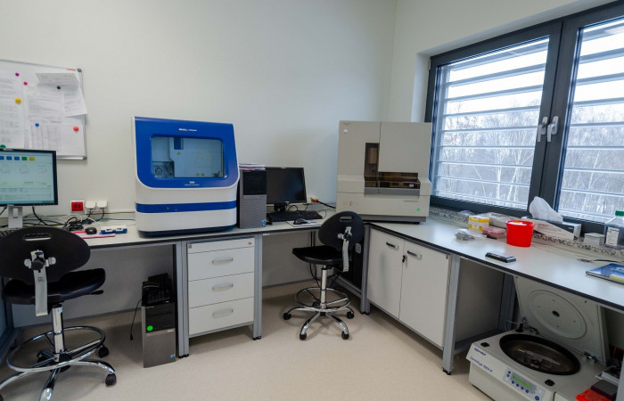 Sprzęt Zakładu Diagnostyki Hematologicznej i Genetyki