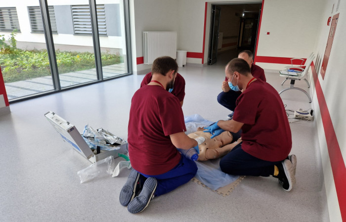 Zespół SWIT w trakcie szkolenia