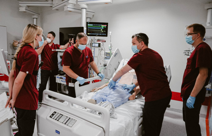 Zespół SWIT w trakcie szkolenia