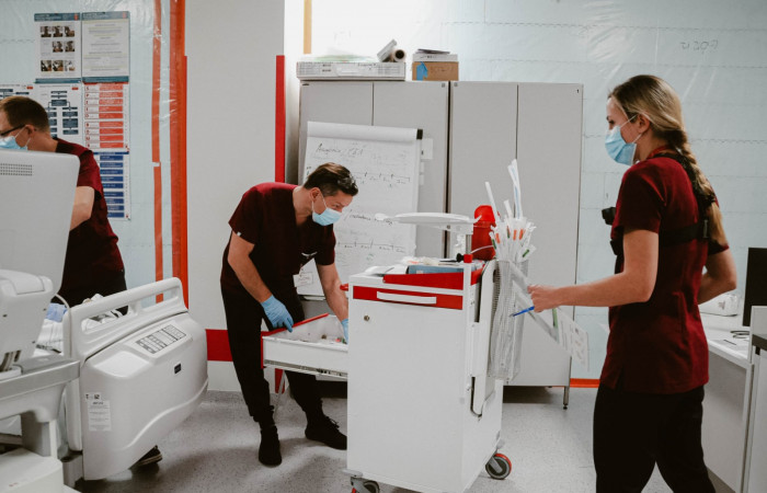 Zespół SWIT w trakcie szkolenia