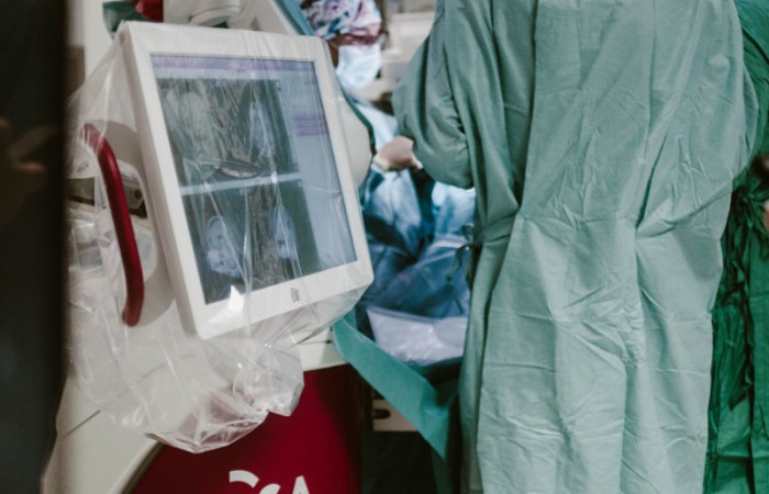 Robot ROSA - Blok Operacyjny. Fot. Karolina Fok / Archiwum SU